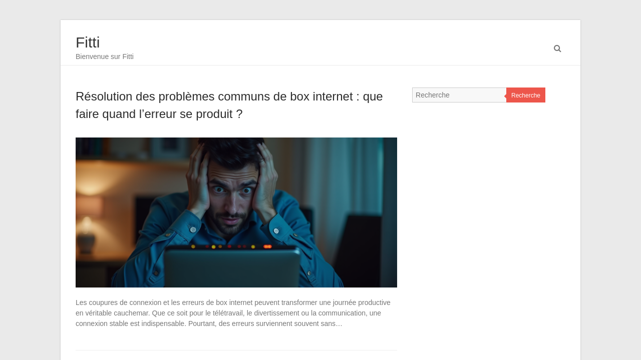 Screenshot of fitti.org