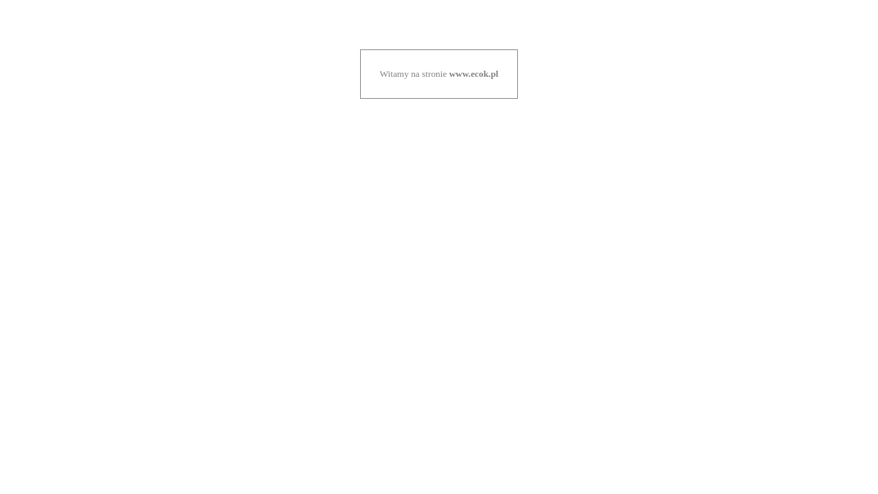 Screenshot of ecok.pl