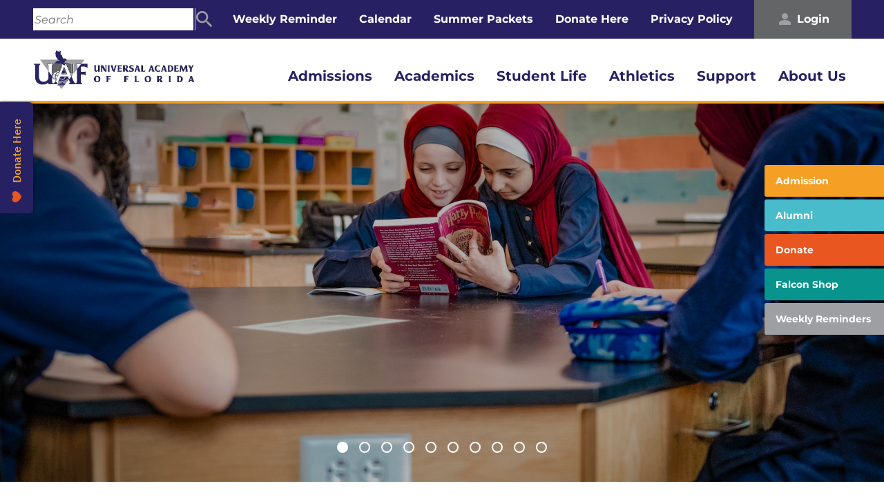 Screenshot of uaftampa.org