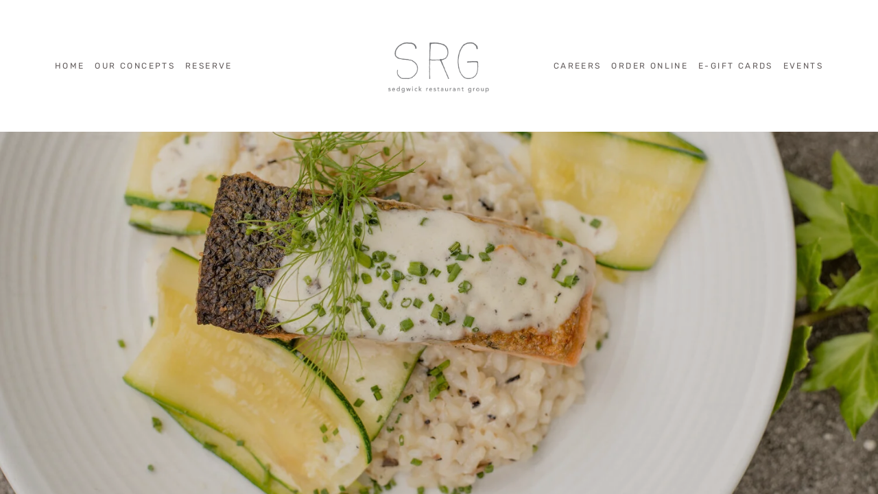 Screenshot of sedgwickrestaurantgroup.com