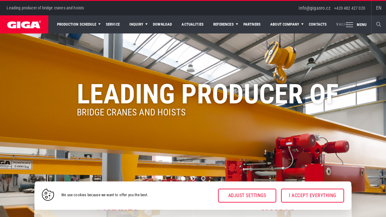 Screenshot of gigasro.com