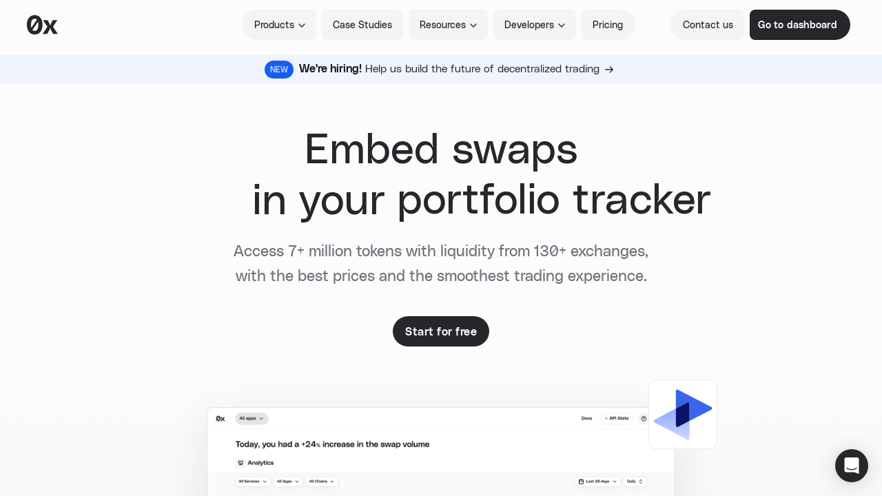 Screenshot of 0x.org