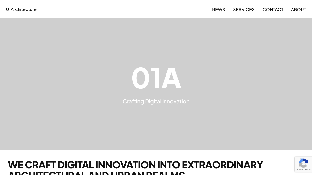 Screenshot of 01architecture.com