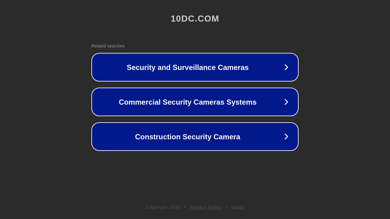 Screenshot of 10dc.com