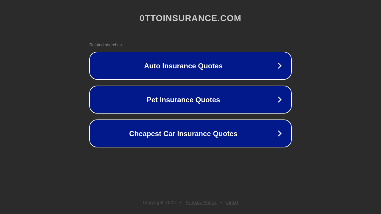 Screenshot of 0ttoinsurance.com