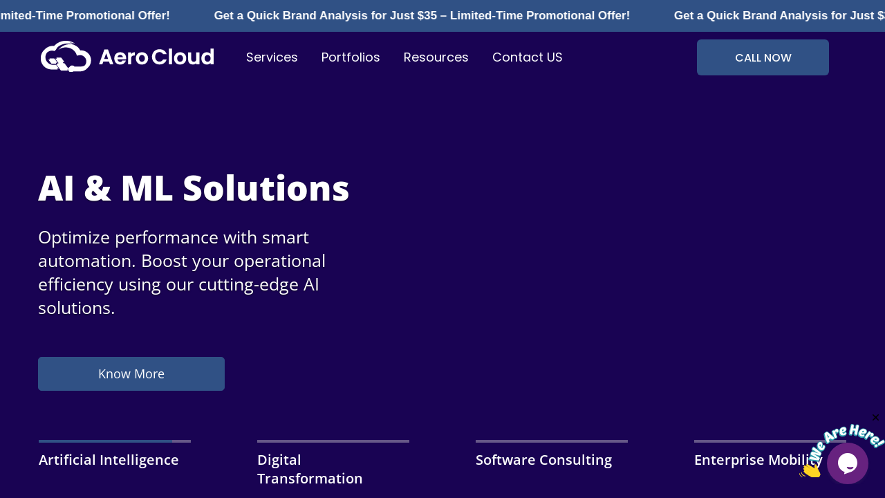 Screenshot of aerocloudadvisor.com