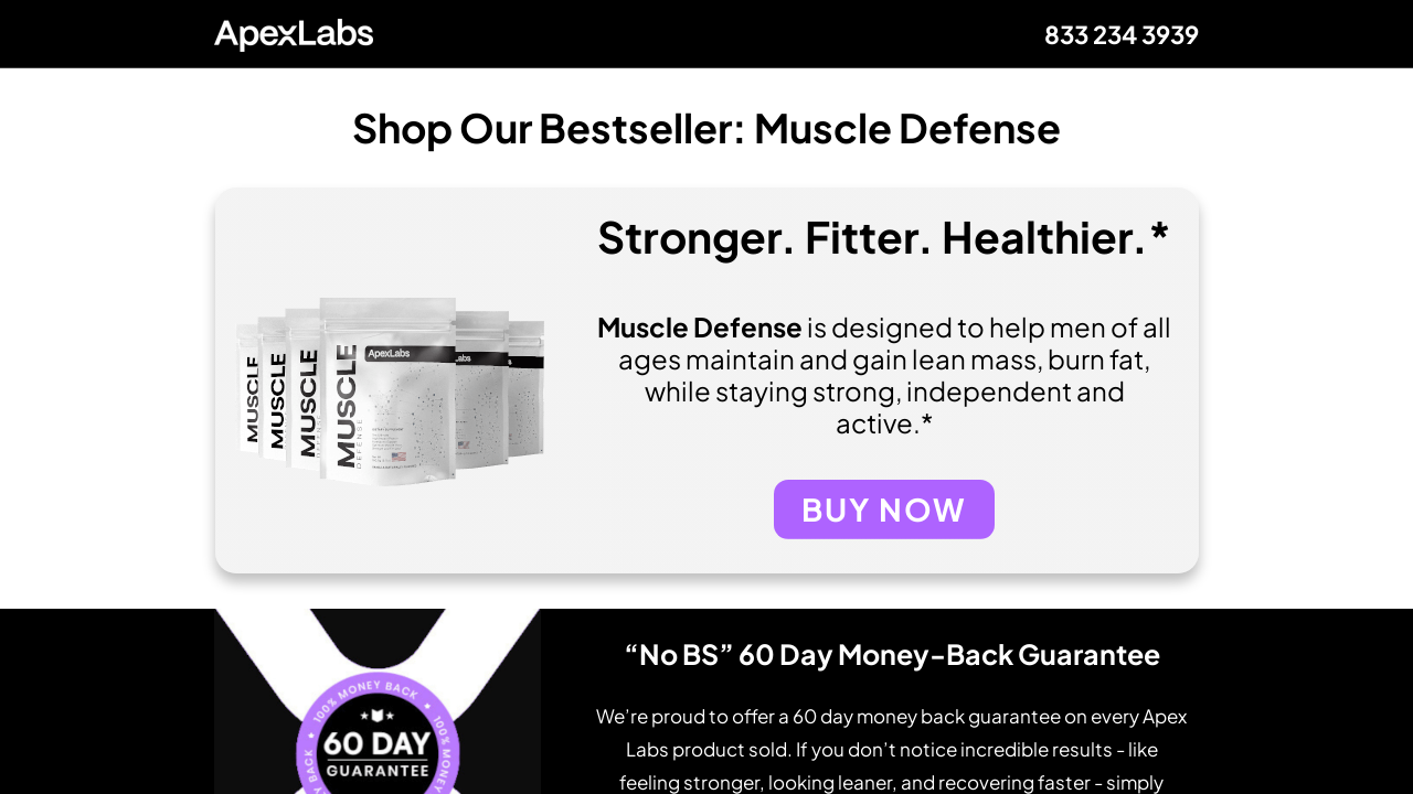 Screenshot of alphanutritionboost.com
