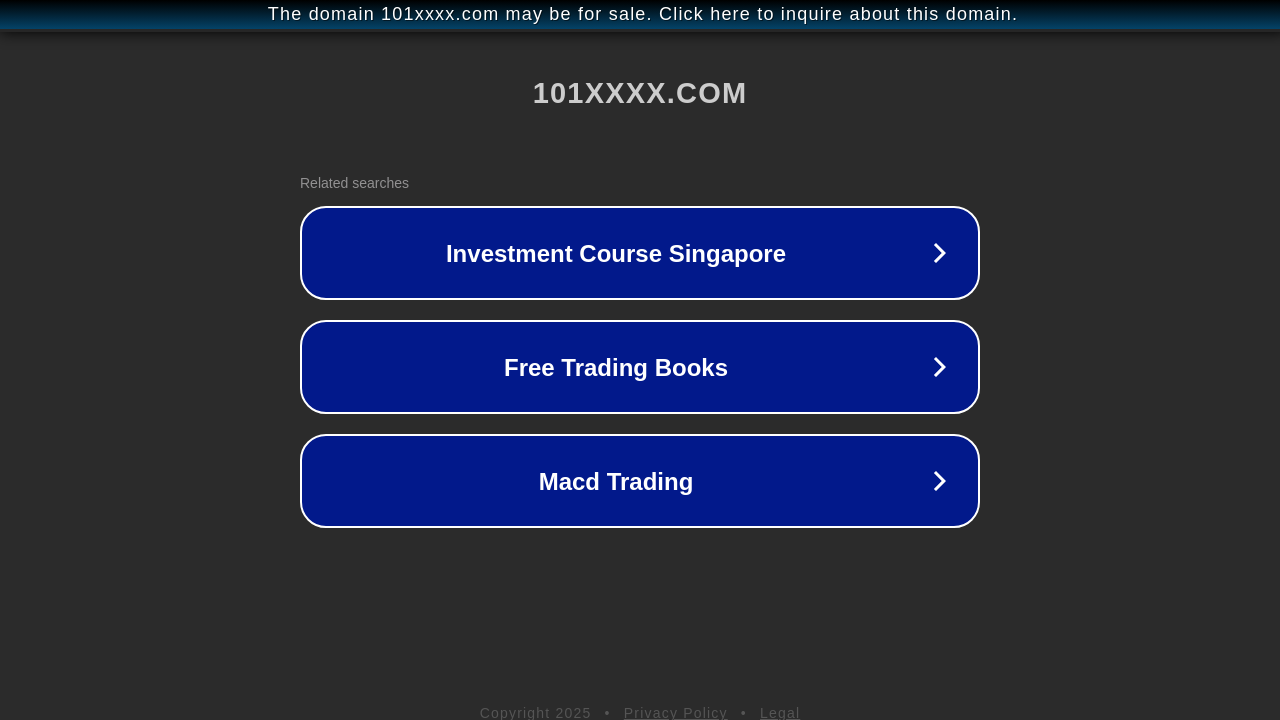 Screenshot of 101xxxx.com