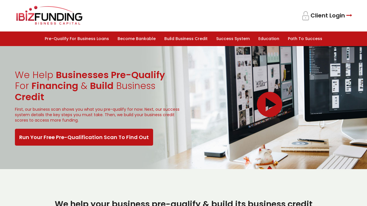 Screenshot of 1bizfunding.com