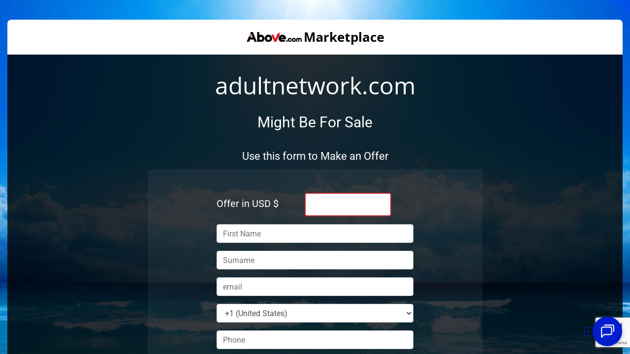 Screenshot of adultnetwork.com