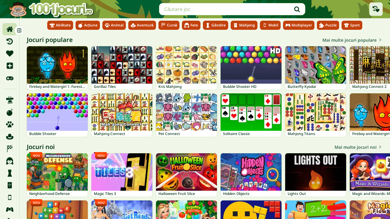 Screenshot of 1001jocuri.ro