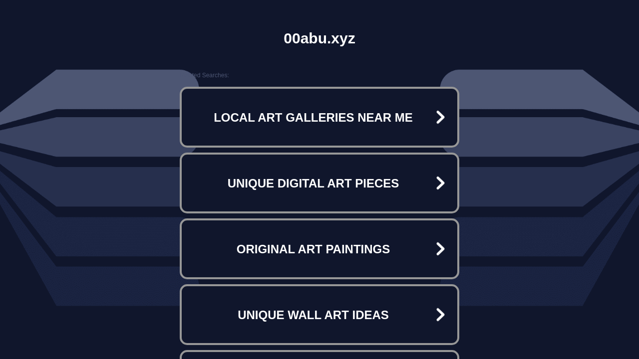 Screenshot of 00abu.xyz