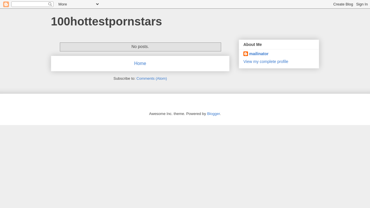 Screenshot of 100hottestpornstars.blogspot.com