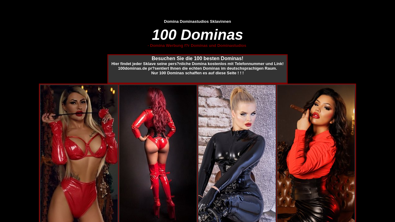 Screenshot of 100dominas.de
