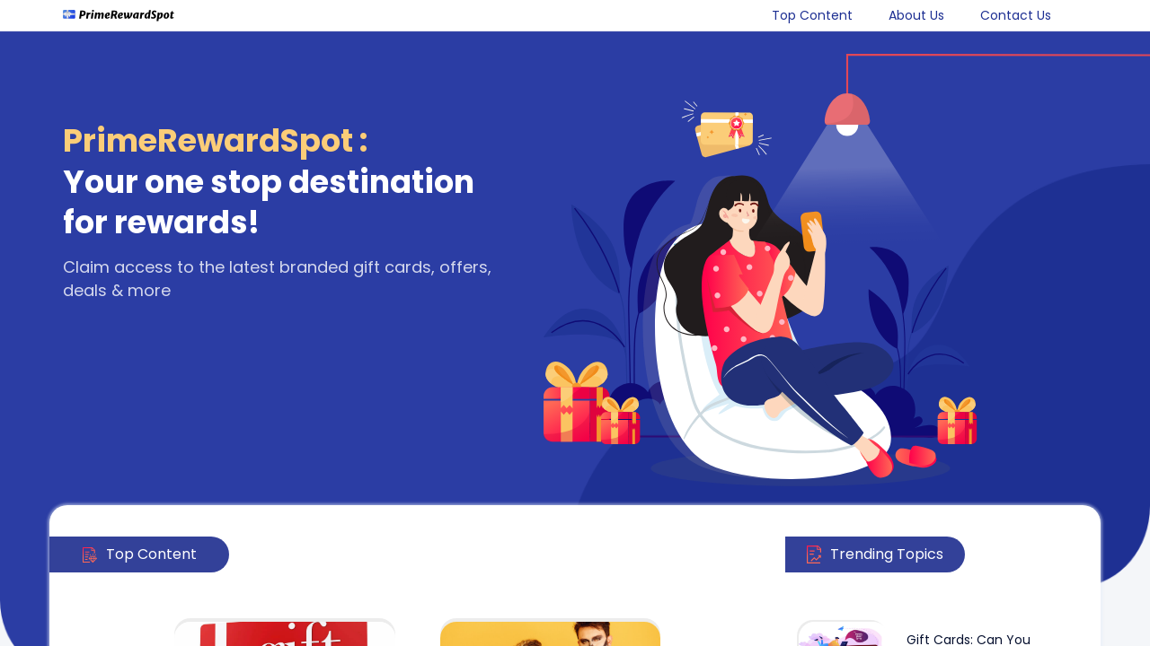 Screenshot of 02.primerewardspot.com