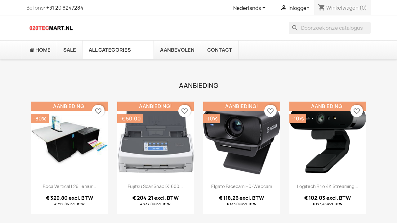 Screenshot of 020tecmart.nl