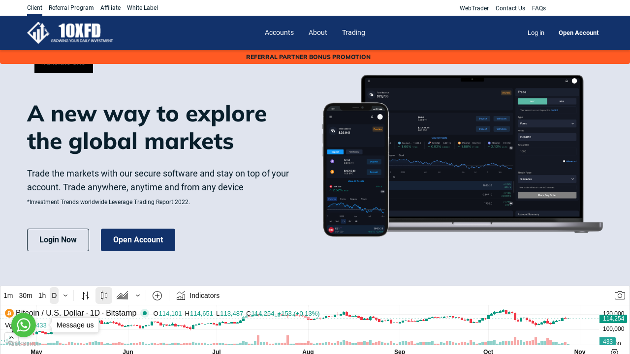 Screenshot of 10xfd.com