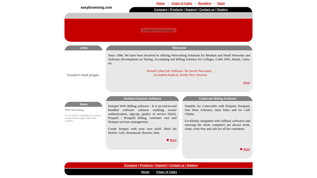 Screenshot of easybrowsing.com