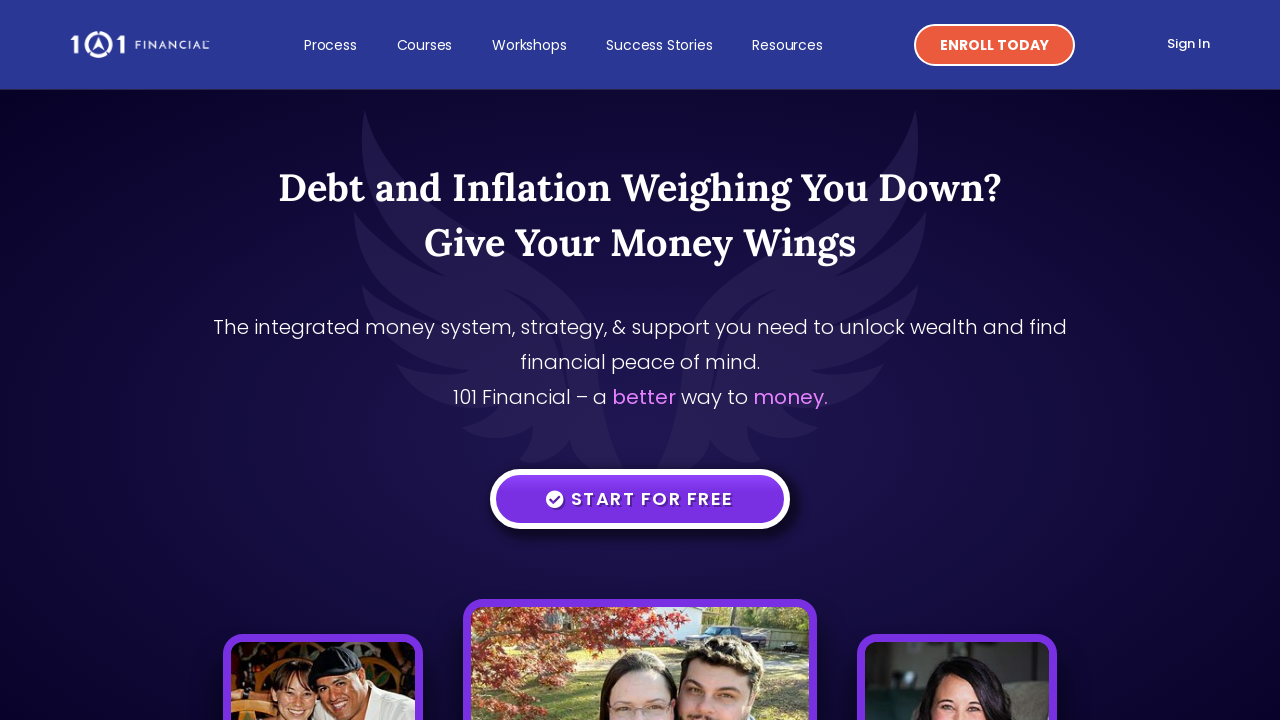 Screenshot of 101financial.com