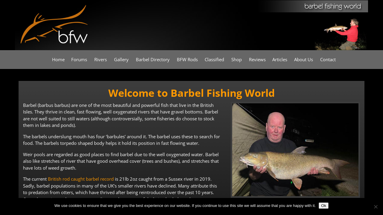 Screenshot of barbel.co.uk