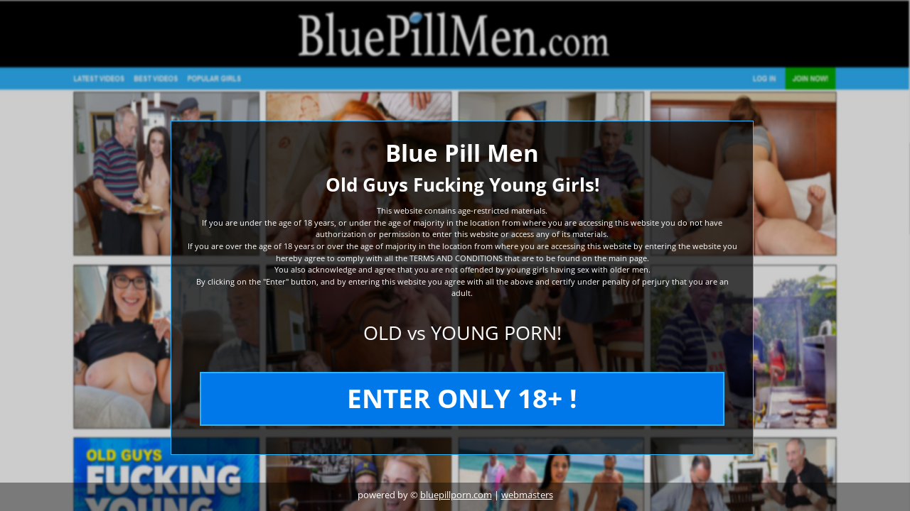 Screenshot of bluepillporn.com