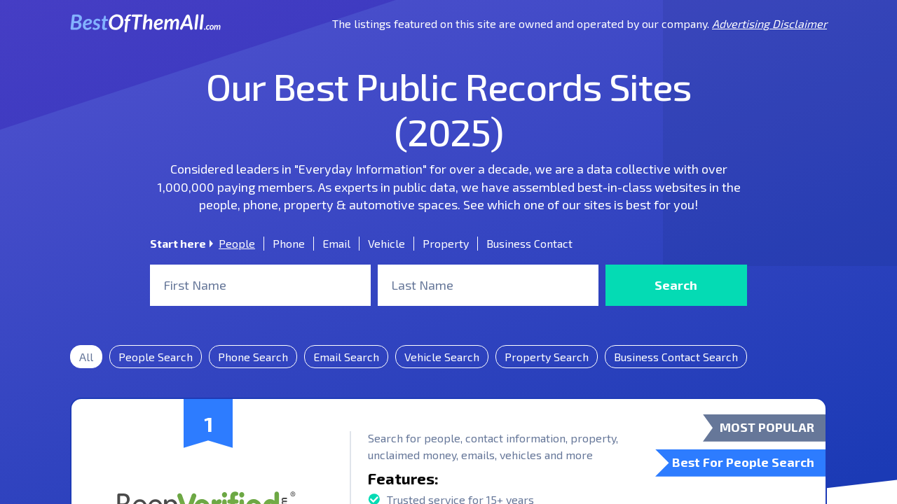 Screenshot of bestofthemall.com