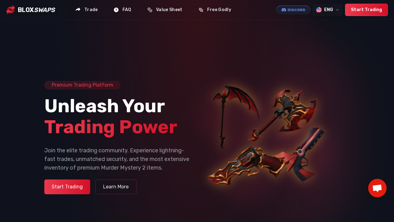 Screenshot of bloxswaps.com