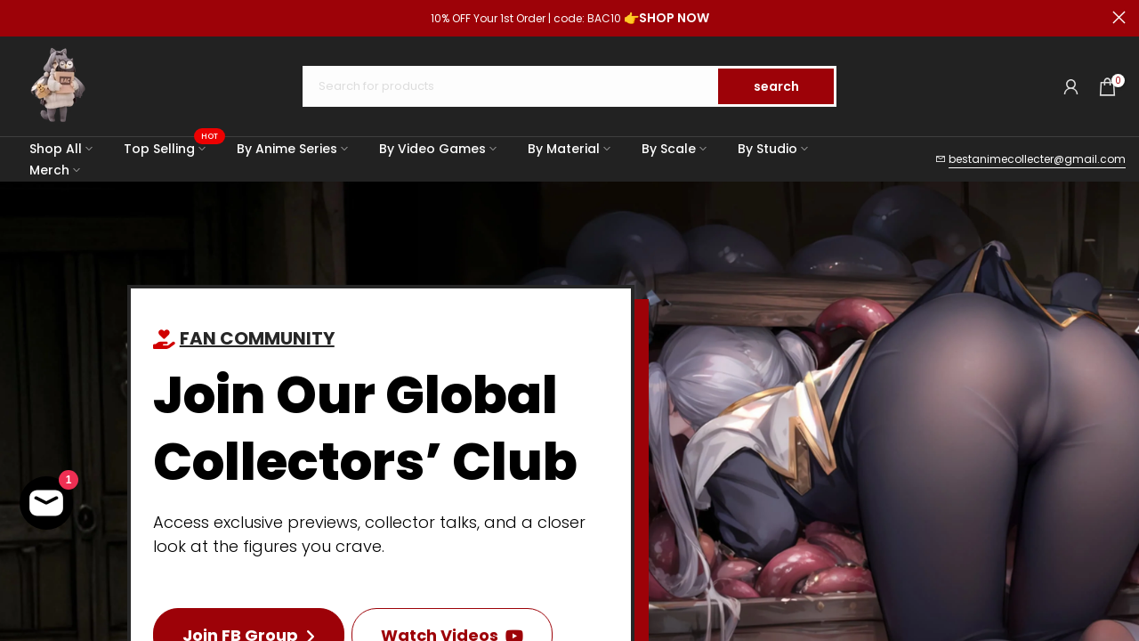 Screenshot of bestanimecollector.com