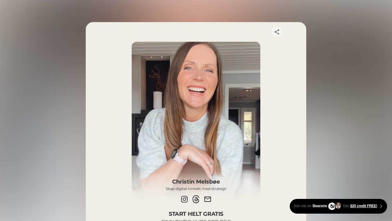 Screenshot of christin.store