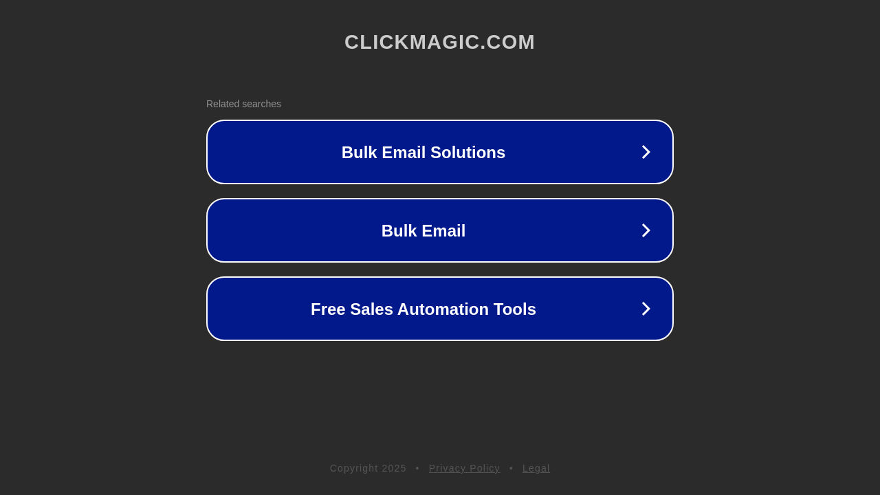 Screenshot of clickmagic.com