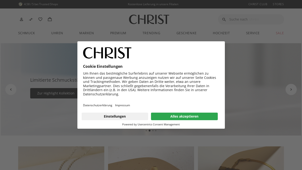 Screenshot of christ.at