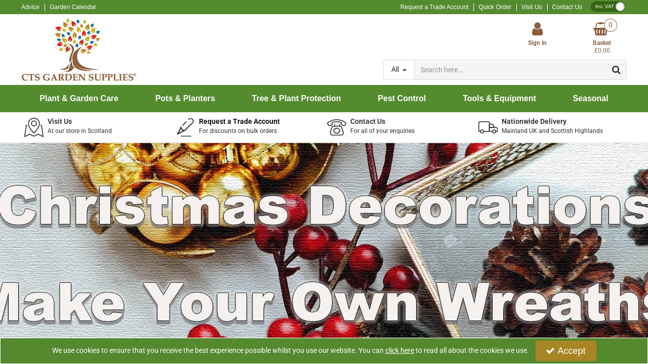 Screenshot of ctsgardensupplies.co.uk