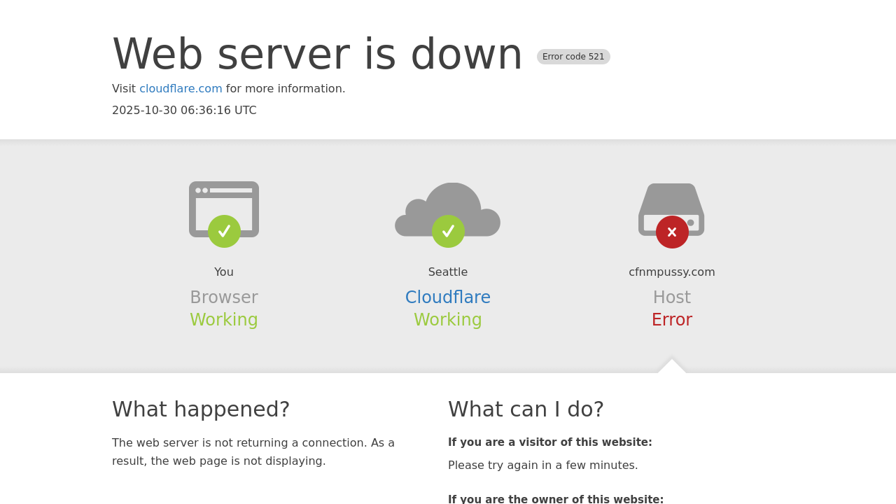 Screenshot of cfnmpussy.com