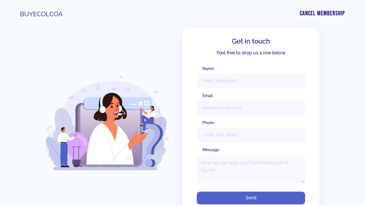 Screenshot of buyecolcoa.com