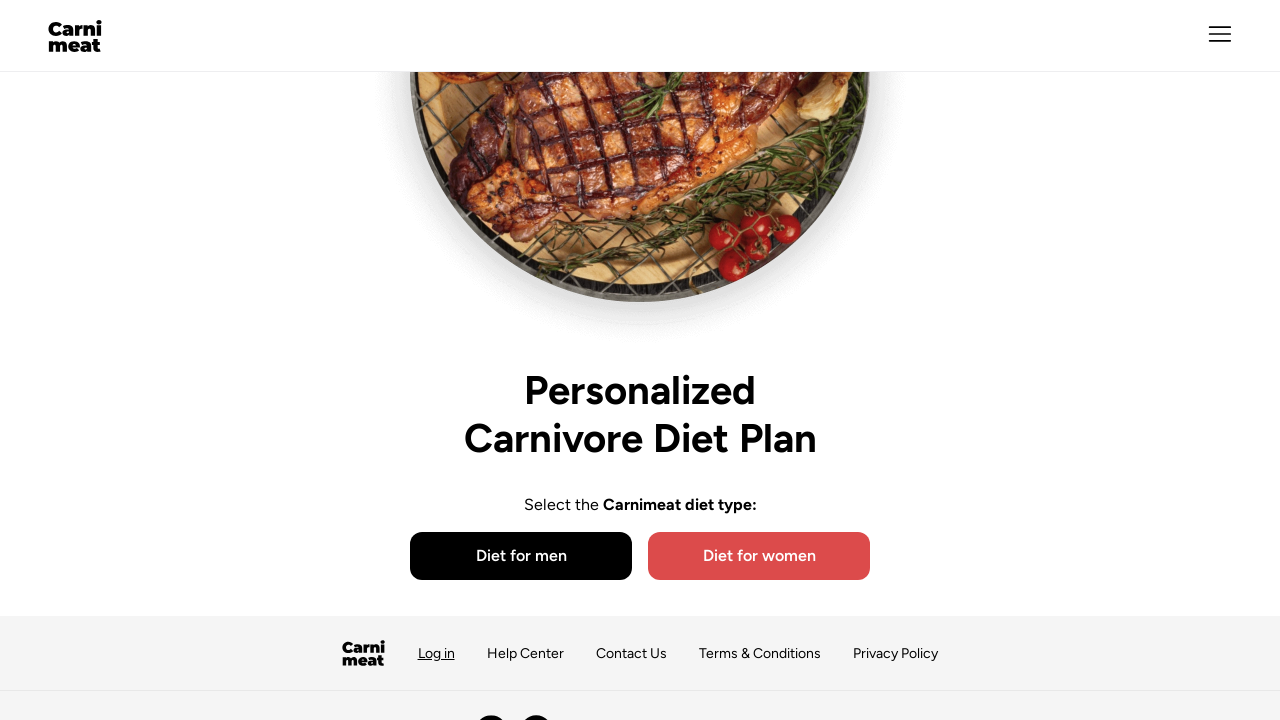 Screenshot of carnimeat.com