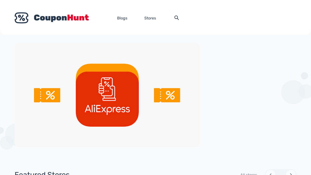 Screenshot of couponhunt.org