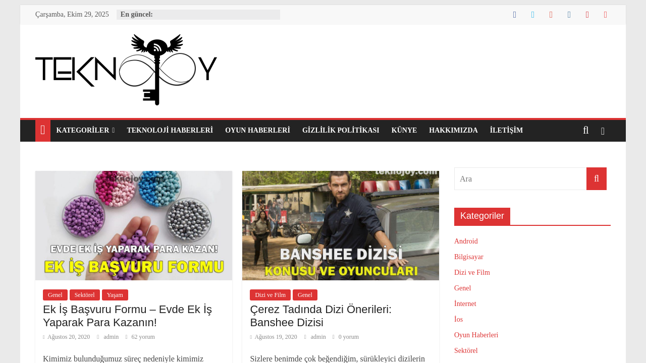 Screenshot of teknojoy.com