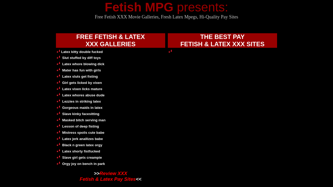 Screenshot of fetishmpg.com