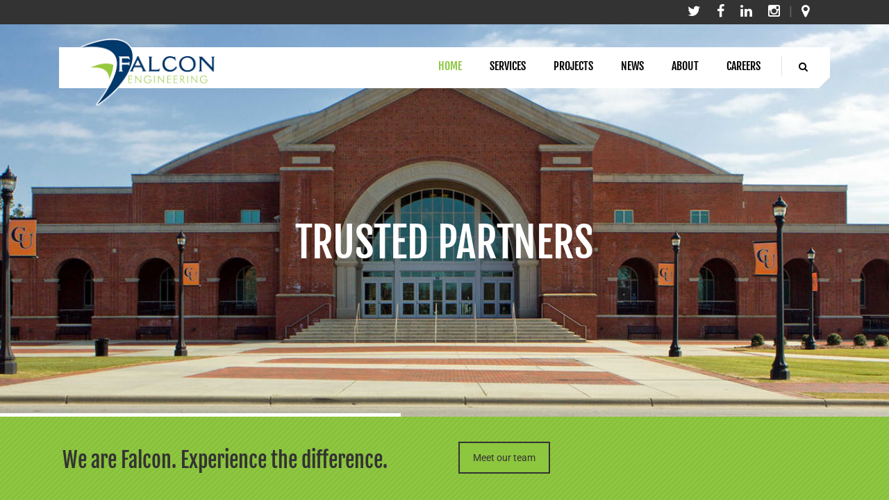 Screenshot of falconengineers.com