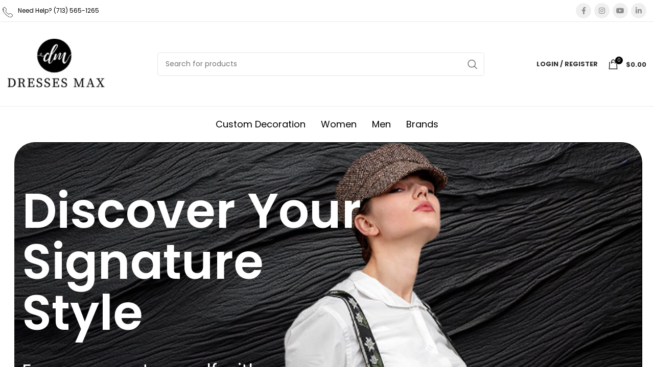 Screenshot of dressesmax.com