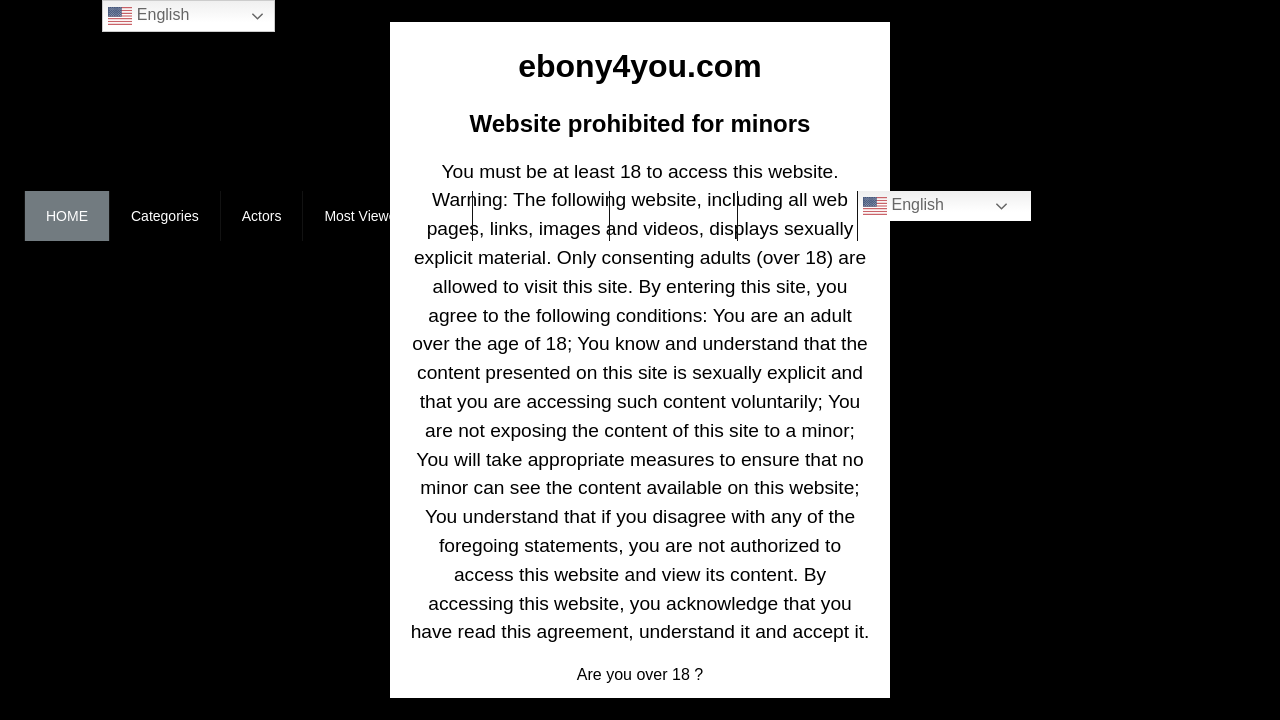 Screenshot of ebony4you.com