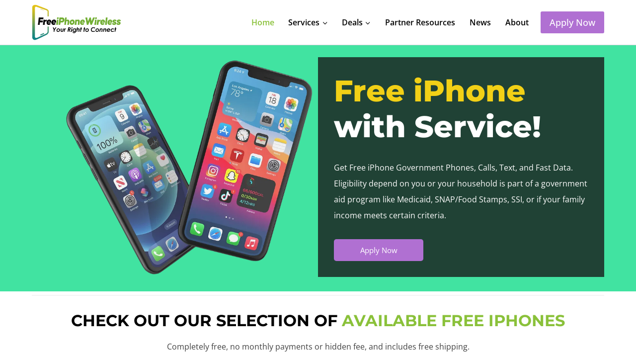 Screenshot of freeiphonewireless.com