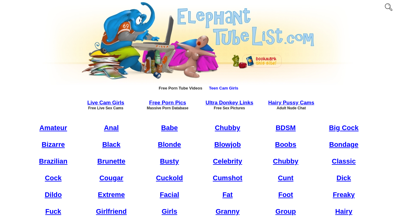Screenshot of elephanttubelist.com