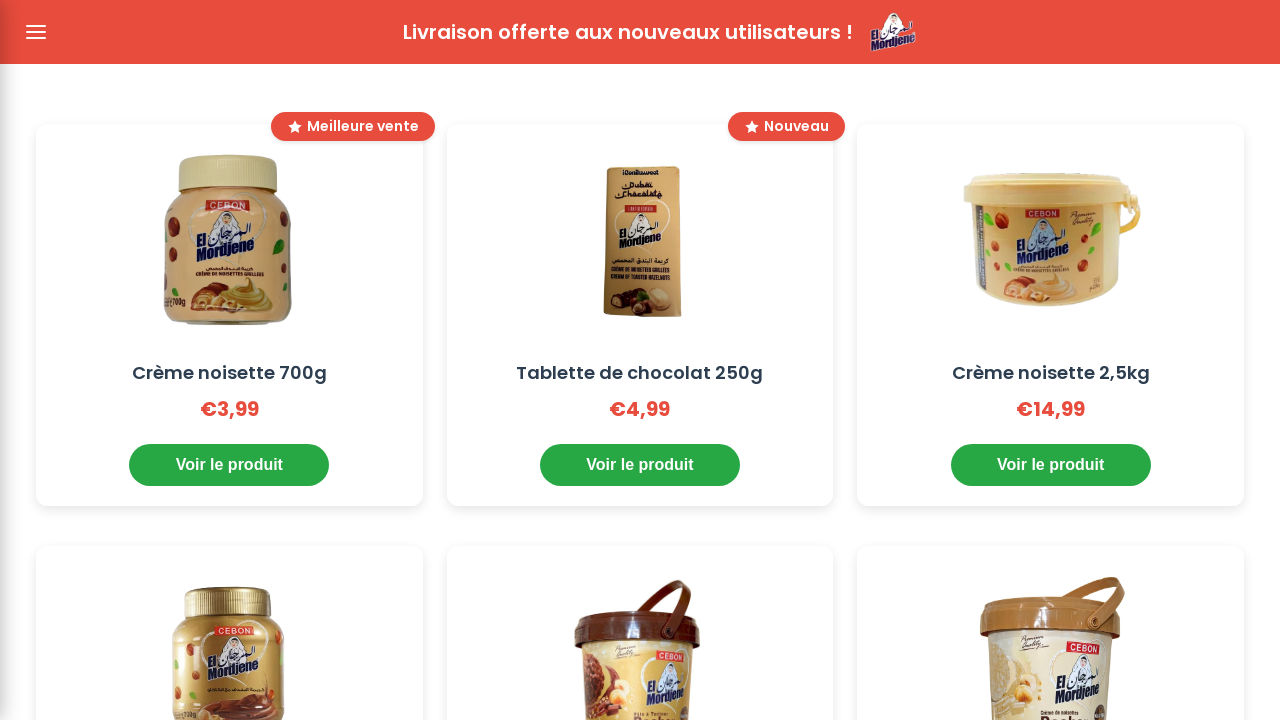 Screenshot of elmordjene.fr