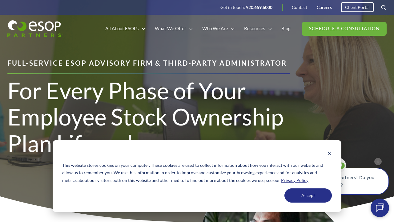 Screenshot of esoppartners.com