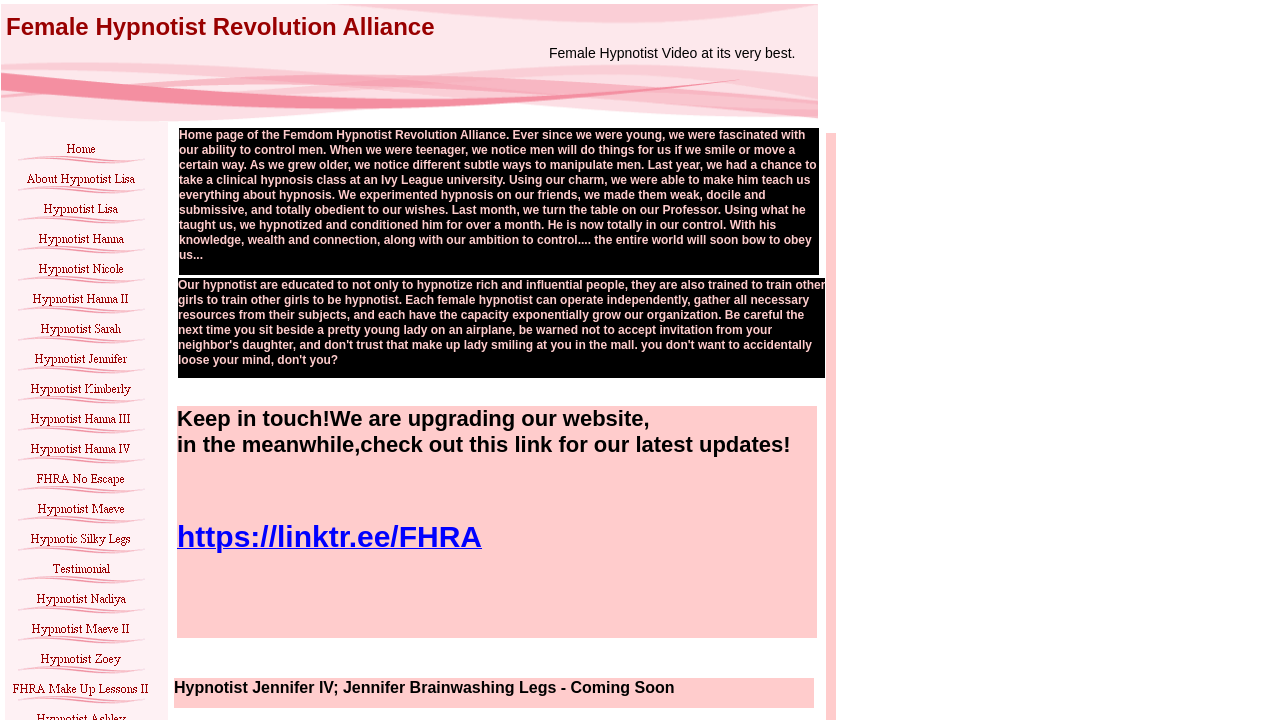 Screenshot of femdomhypnotist.com
