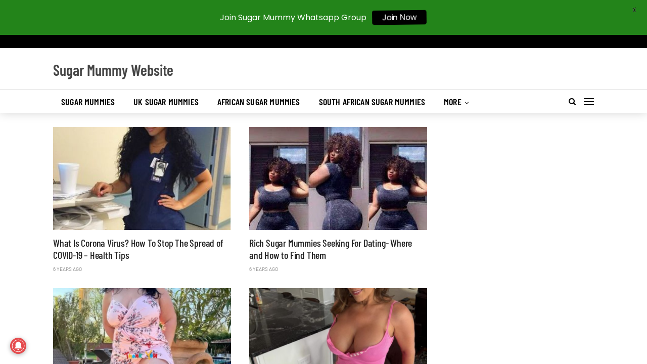 Screenshot of sugarmumwebsite.com