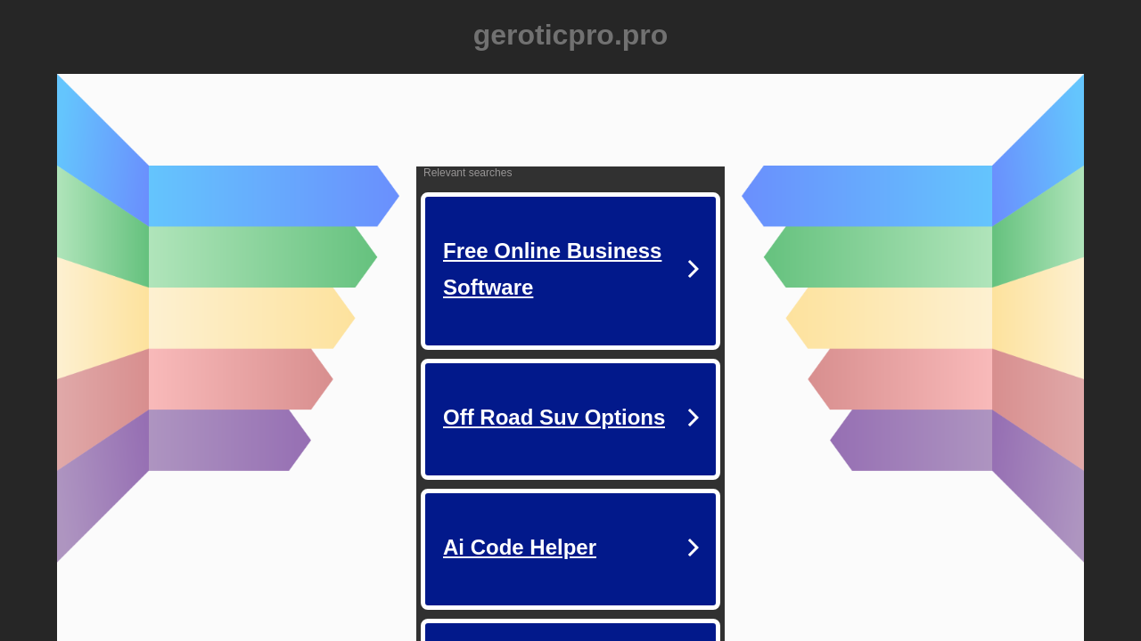 Screenshot of geroticpro.pro