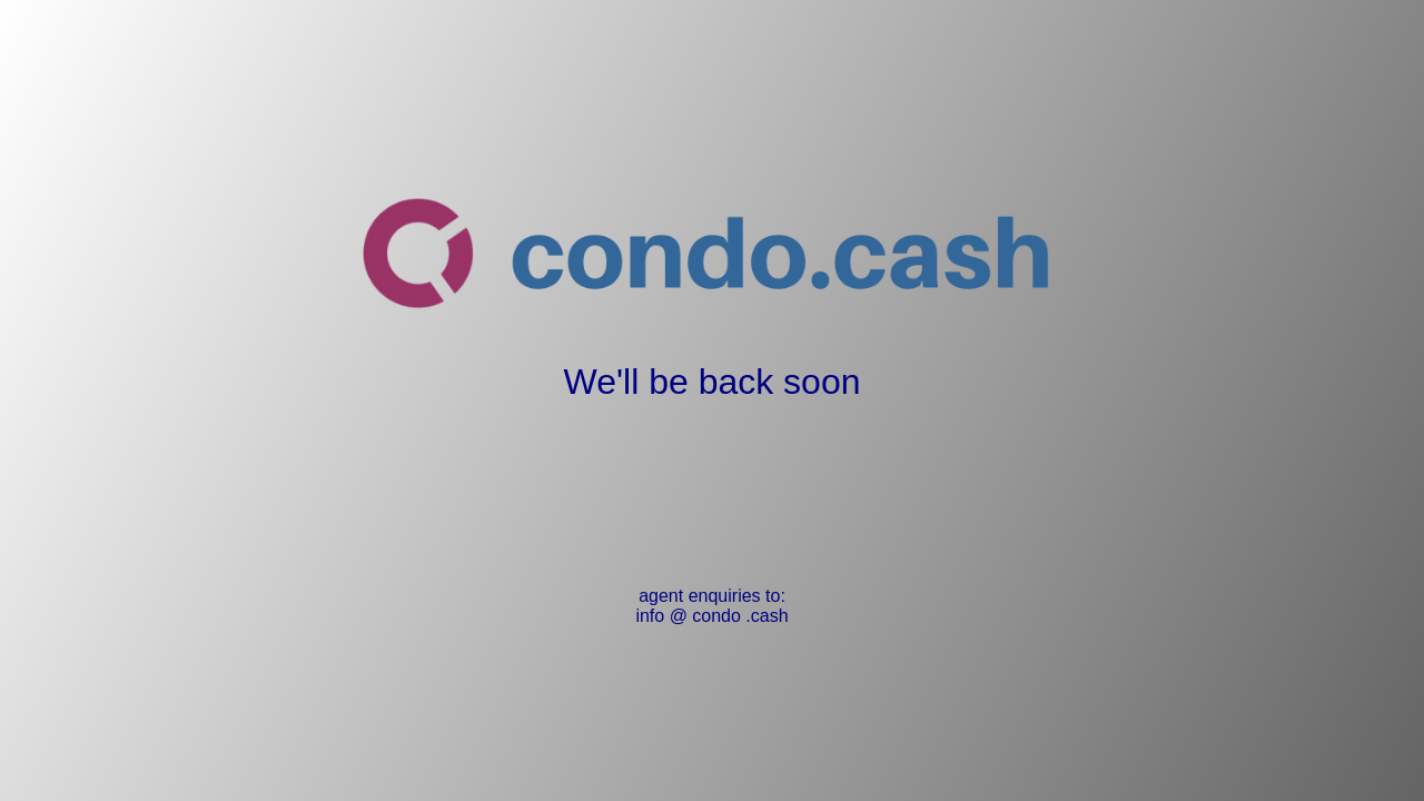 Screenshot of condo.cash