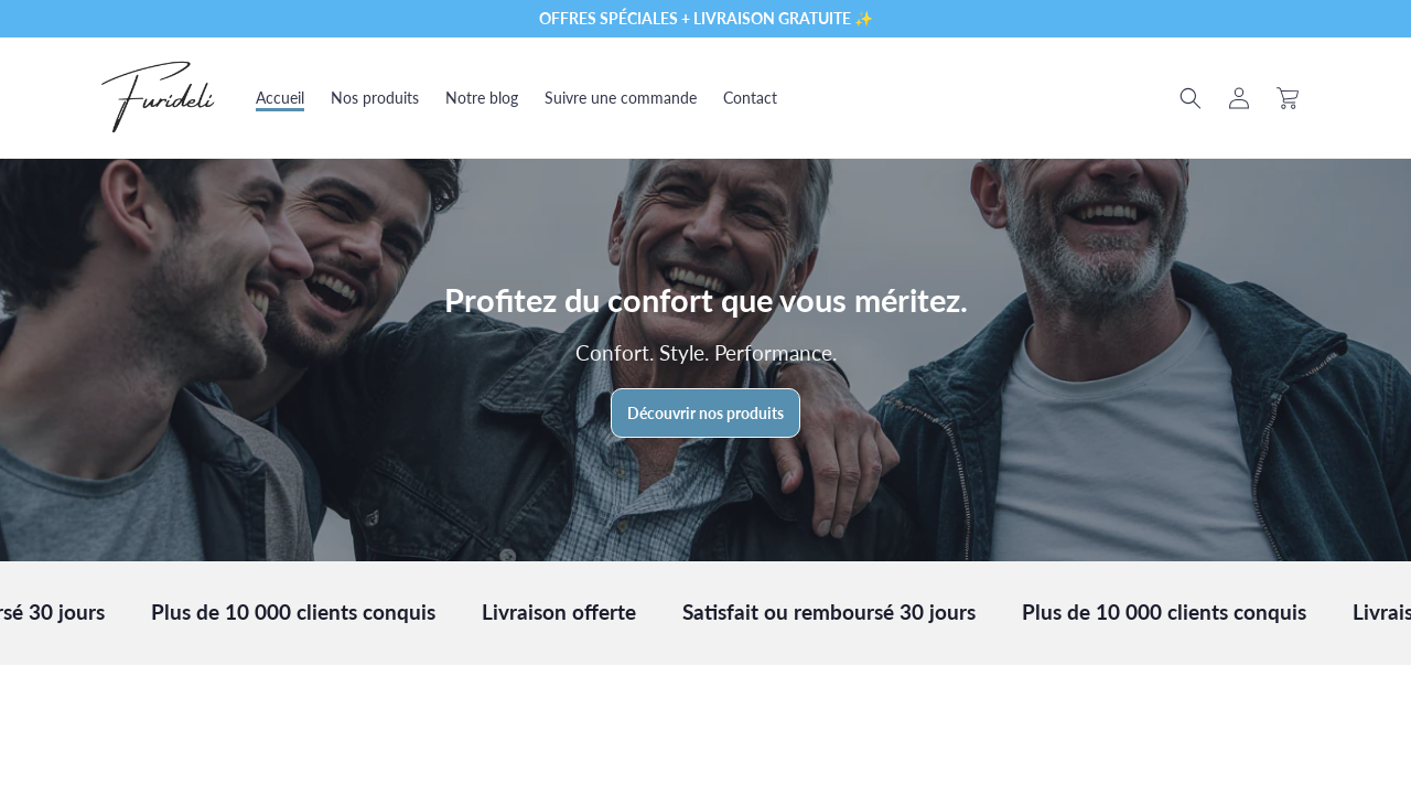 Screenshot of furideli.com